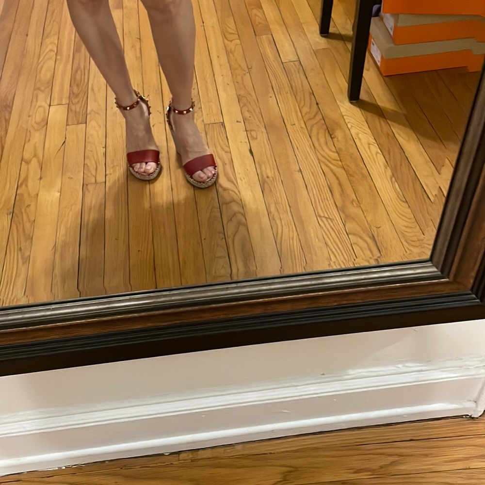 Valentino espadrilles Dark Red